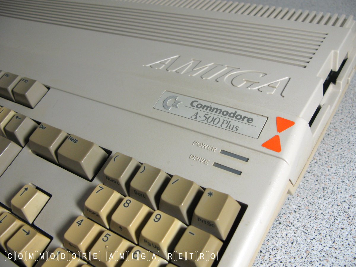 What are the differences between an Amiga 500 and Amiga 500 Plus